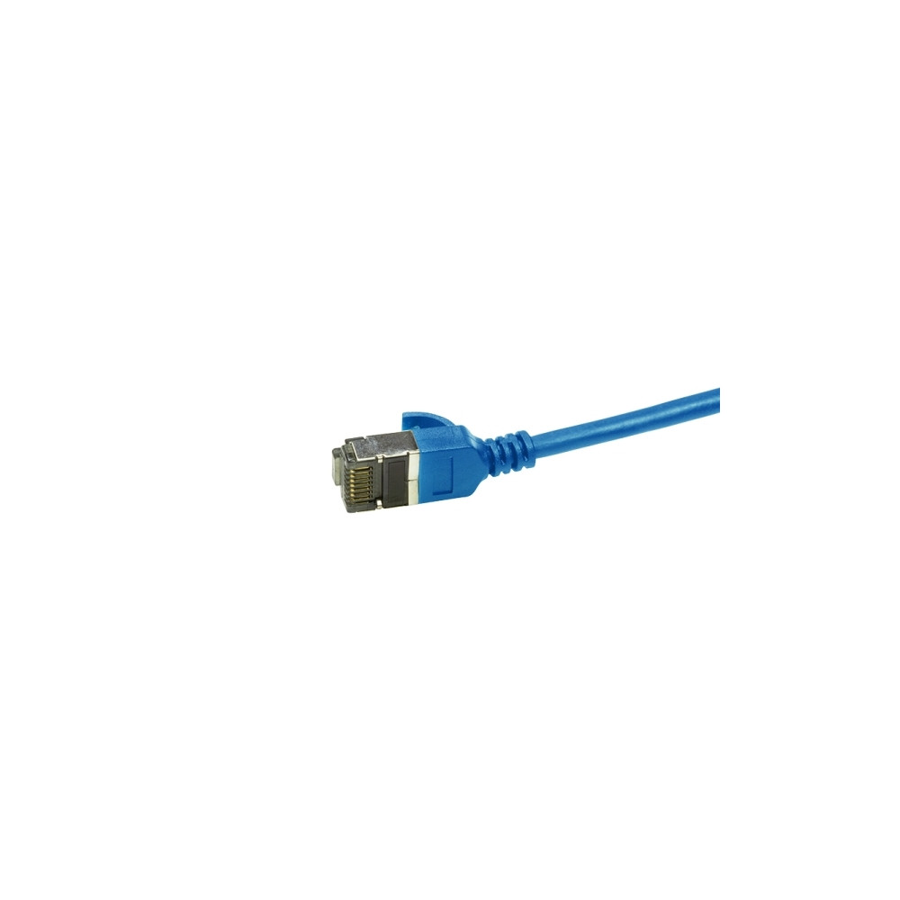 Produktbild för LogiLink SlimLine - patch-kabel - 50 cm - blå, RAL 5015