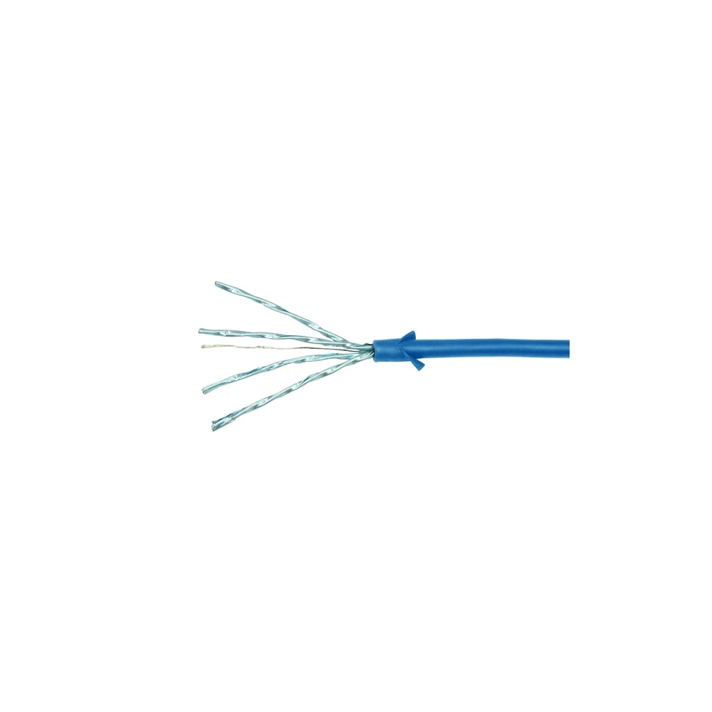 Produktbild för LogiLink SlimLine - patch-kabel - 50 cm - blå, RAL 5015