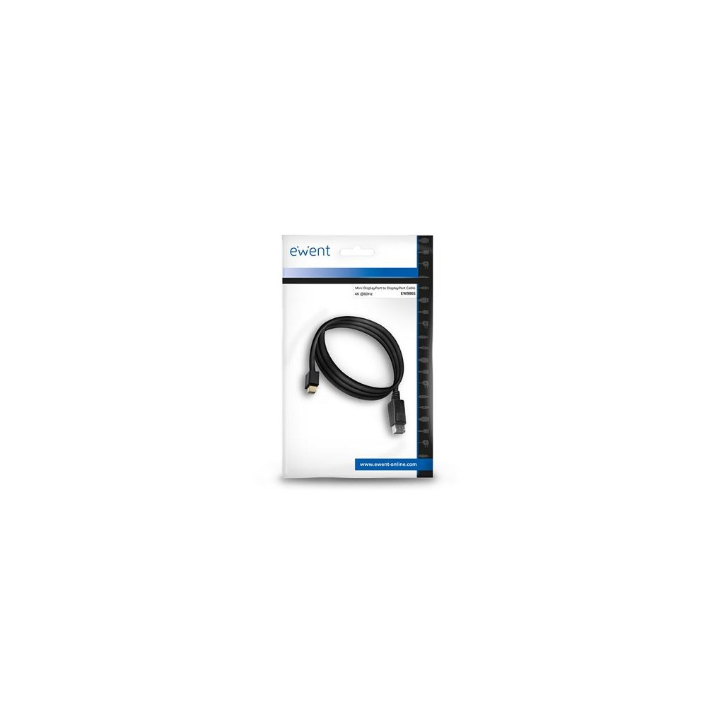 Produktbild för Ewent EW9865 - DisplayPort-kabel - Mini DisplayPort till DisplayPort - 2 m