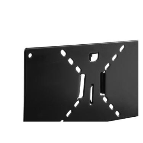 Hama Hama LCD Wall Bracket "Slim" monteringssats - för platt panel - svart