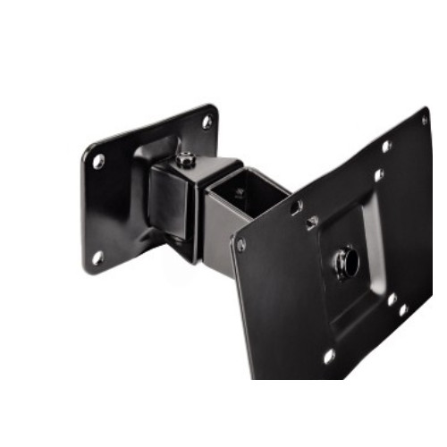 Hama Hama LCD Wall Bracket monteringssats - lutning och vridning - för platt panel - svart