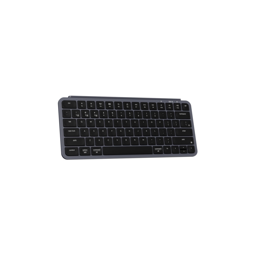 Produktbild för Keychron B1 Pro - tangentbord - Ultra-Tunn - 75% - QWERTY - Nordisk - rymdgrå Inmatningsenhet