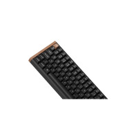Produktbild för Keychron K4 HE - Special Edition - tangentbord - magnetisk switch, anpassad, ISO-layout samling - 96% - QWERTY - Nordisk - svart, mörkt rosenträ Inmatningsenhet
