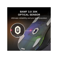 Produktbild för Glorious Gaming Model D3 Kabelansluten, högerhand, optisk, 3...