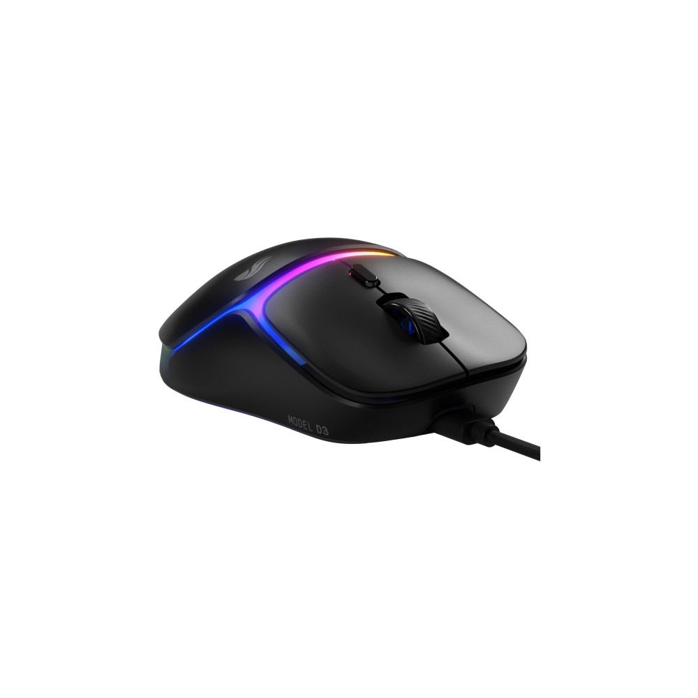Produktbild för Glorious Gaming Model D3 Kabelansluten, högerhand, optisk, 3...