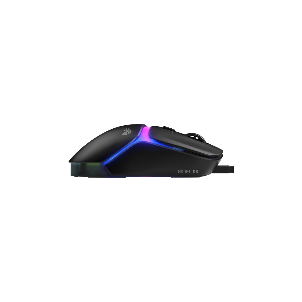 Produktbild för Glorious Gaming Model D3 Kabelansluten, högerhand, optisk, 3...