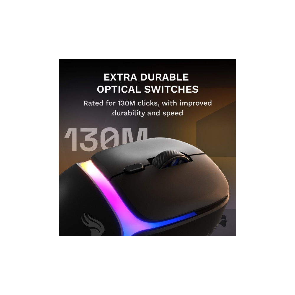 Produktbild för Glorious Gaming Model D3 Trådlös, högerhand, optisk, RF tråd...