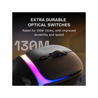 Produktbild för Glorious Gaming Model D3 Trådlös, högerhand, optisk, RF tråd...