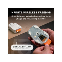 Produktbild för Glorious Gaming Model D3 Wireless, högerhand, Optisk, RF Trå...