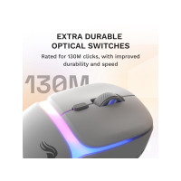 Produktbild för Glorious Gaming Model D3 Wireless, högerhand, Optisk, RF Trå...