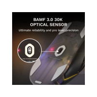 Produktbild för Glorious Gaming Model O3 trådbunden, högerhänt, optisk, 3000...