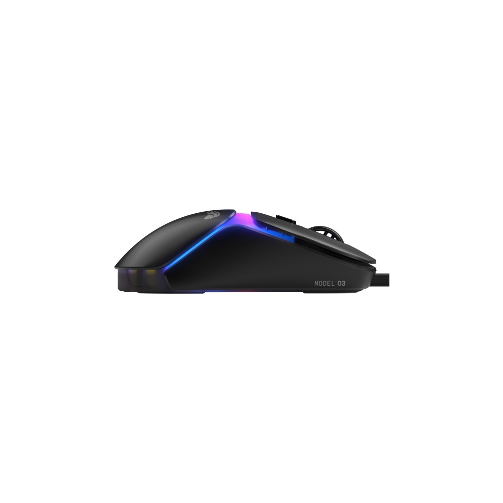 Produktbild för Glorious Gaming Model O3 trådbunden, högerhänt, optisk, 3000...