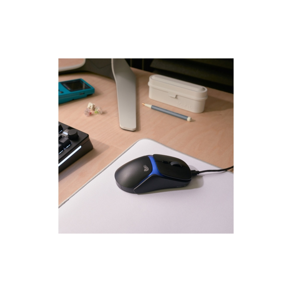 Produktbild för Glorious Gaming Model O3 trådbunden, högerhänt, optisk, 3000...