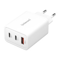 Produktbild för Intenso W65ACC strömadapter - GaN - 2 x USB-C, USB typ A - 65 Watt (paket om 2)