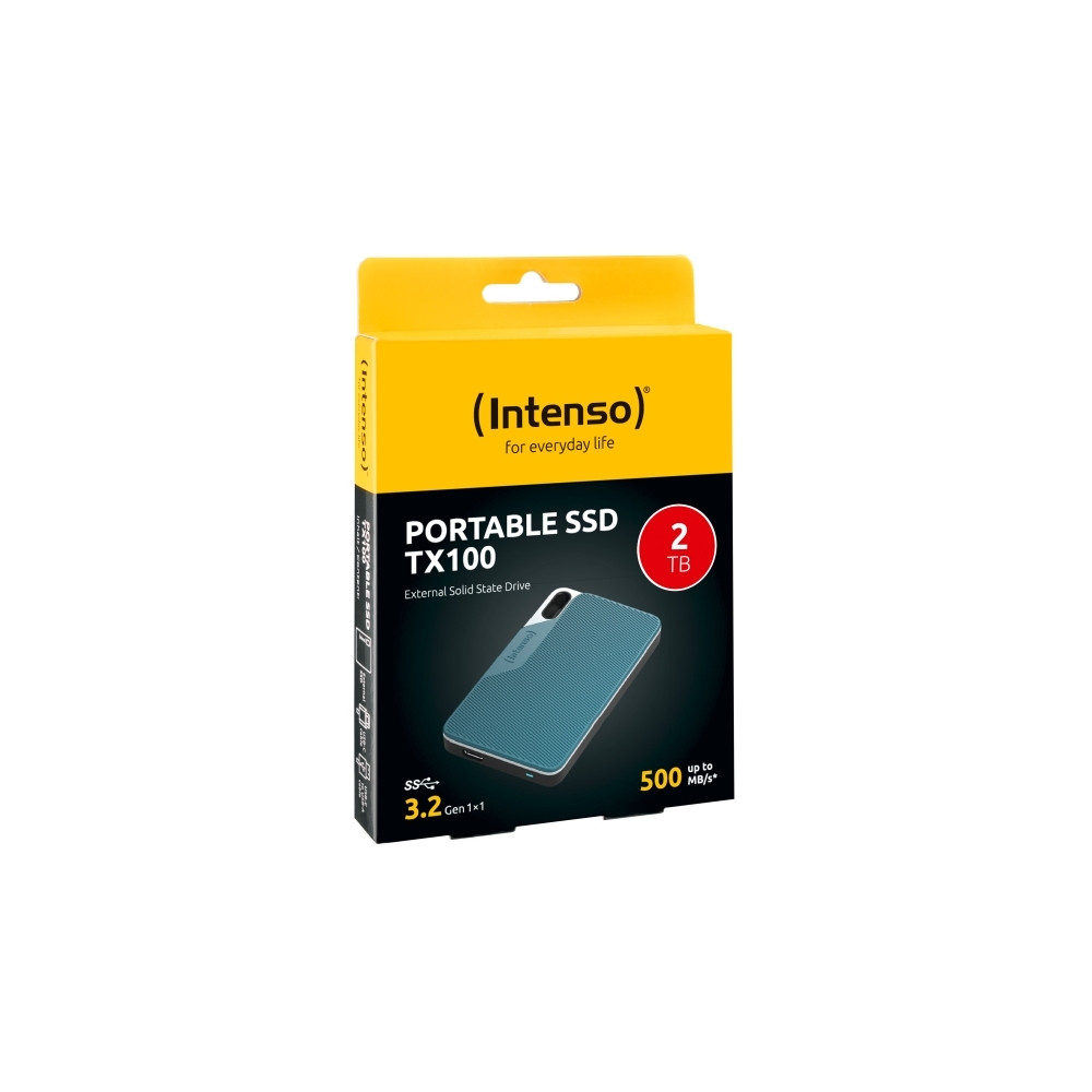Produktbild för Intenso TX100 - SSD - 2 TB - USB 3.2 Gen 1x1