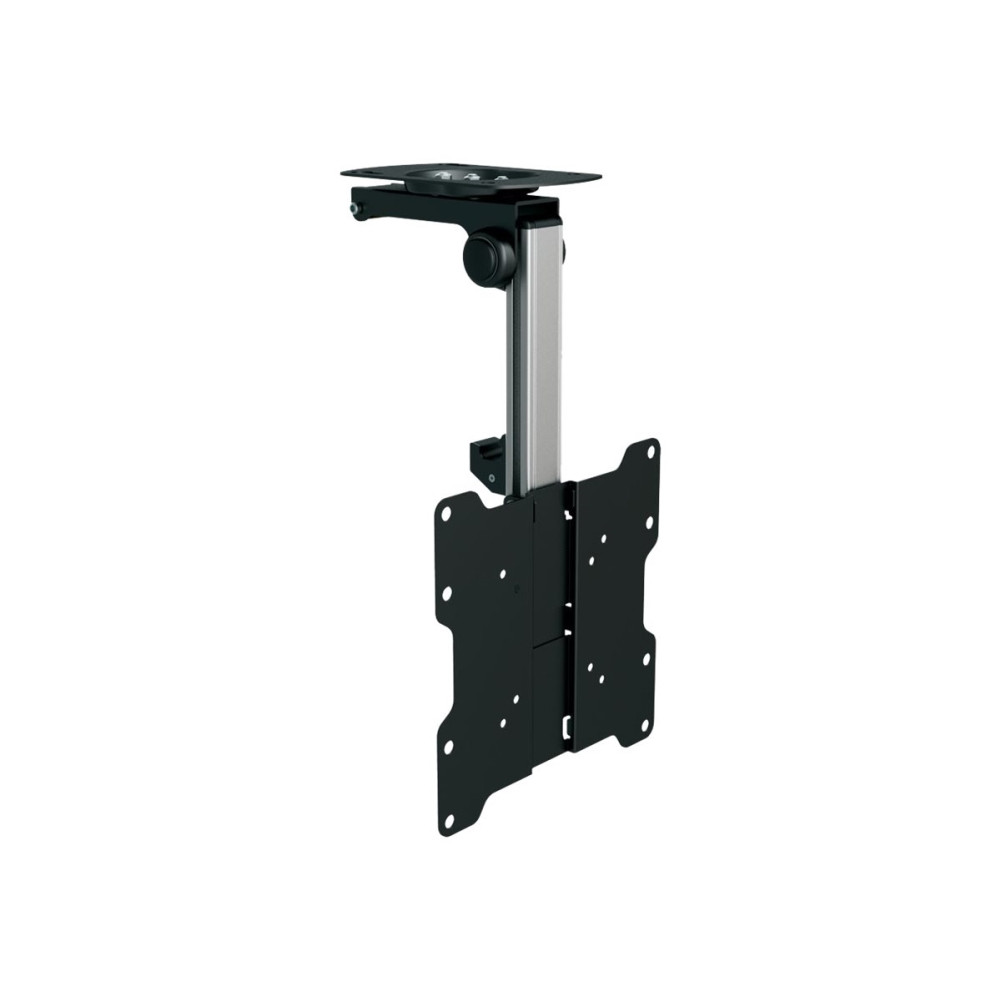 Produktbild för PureMounts PM-Slope-37 monteringssats - för LCD-TV - svart, silvergrå
