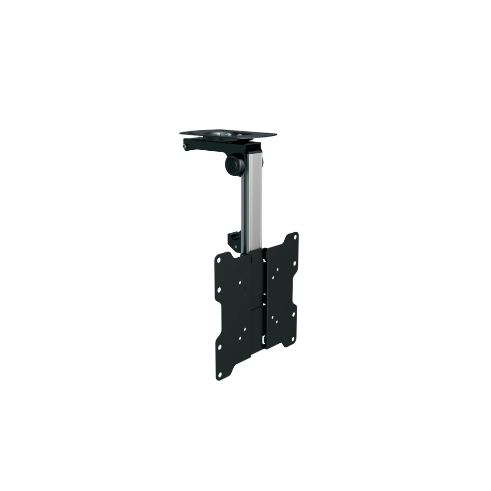 Produktbild för PureMounts PM-Slope-37 monteringssats - för LCD-TV - svart, silvergrå