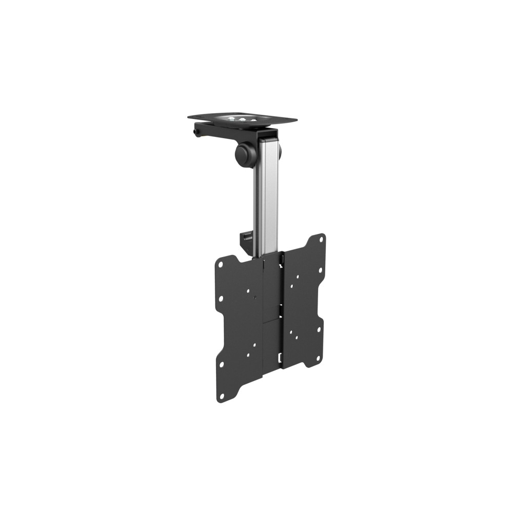 Produktbild för PureMounts PM-Slope-37 monteringssats - för LCD-TV - svart, silvergrå