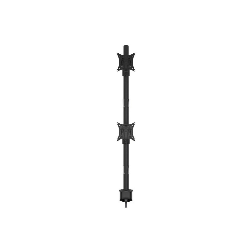 Produktbild för Multibrackets M VESA Deskmount Officeline Dual Vertical monteringssats - för 2 LCD-bildskärmar - svart