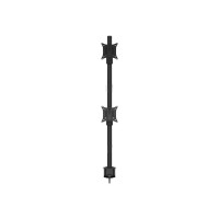 Produktbild för Multibrackets M VESA Deskmount Officeline Dual Vertical monteringssats - för 2 LCD-bildskärmar - svart