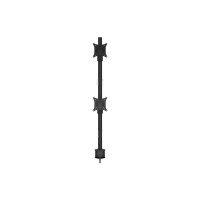 Produktbild för Multibrackets M VESA Deskmount Officeline Dual Vertical monteringssats - för 2 LCD-bildskärmar - svart