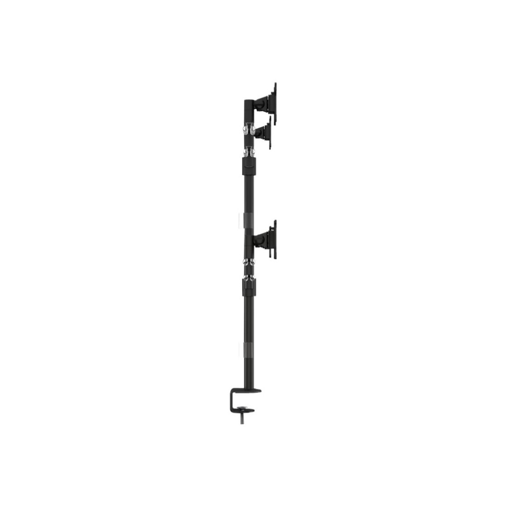 Produktbild för Multibrackets M VESA Deskmount Officeline Quad ställ - justerbar arm - för 4 LCD-bildskärmar - svart
