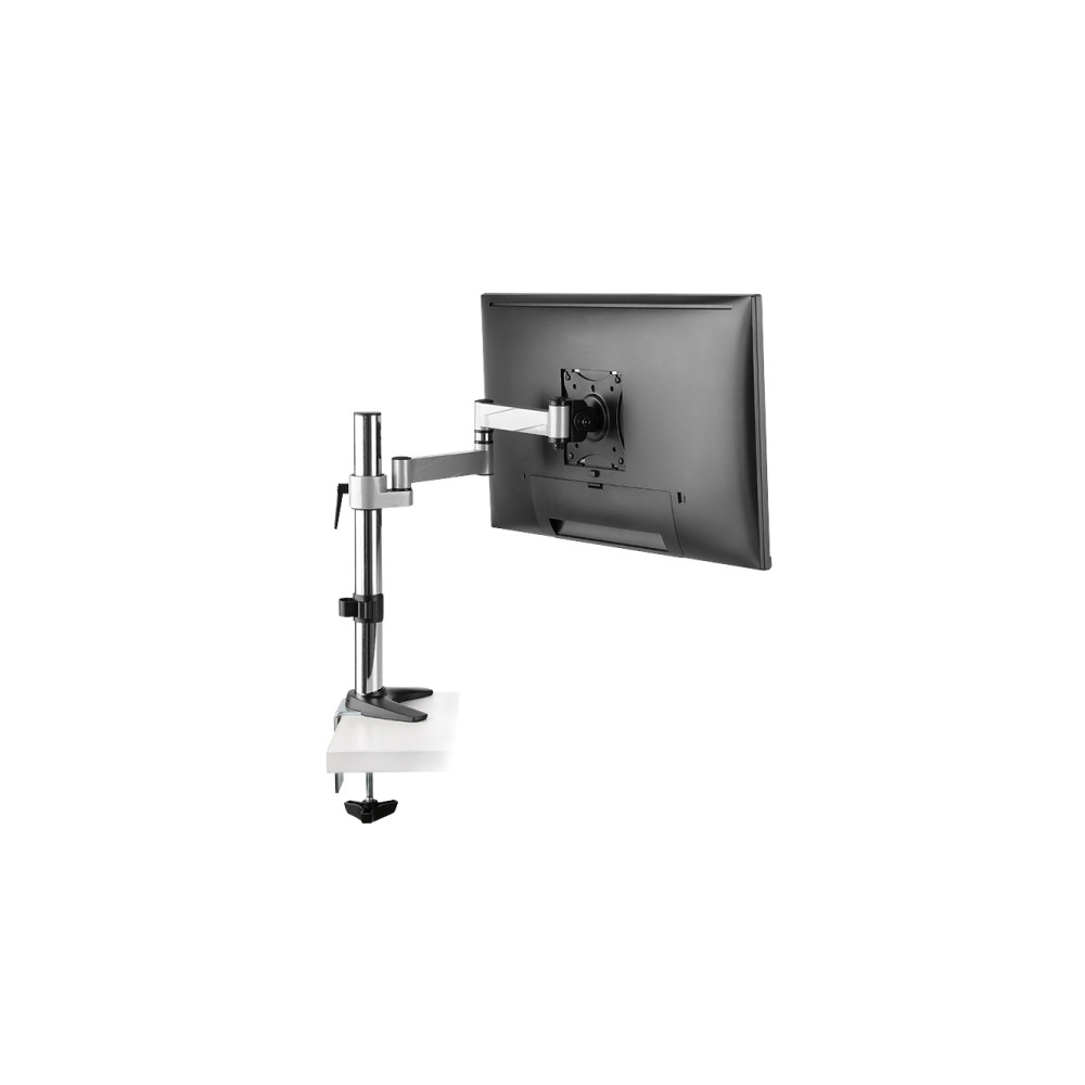 Produktbild för LogiLink monteringssats - justerbar arm - för Bildskärm - grå-metallic