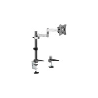 Produktbild för LogiLink monteringssats - justerbar arm - för Bildskärm - grå-metallic