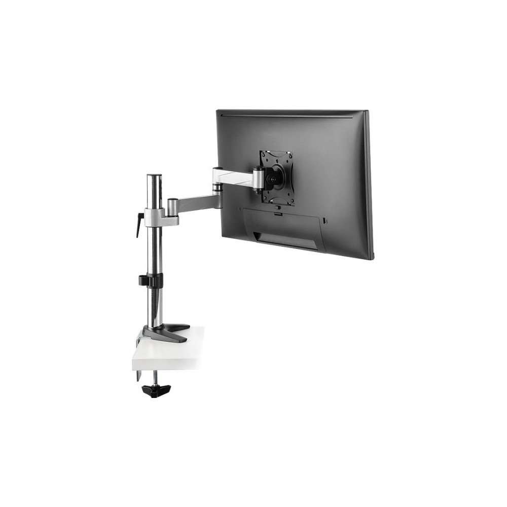 Produktbild för LogiLink monteringssats - justerbar arm - för Bildskärm - grå-metallic