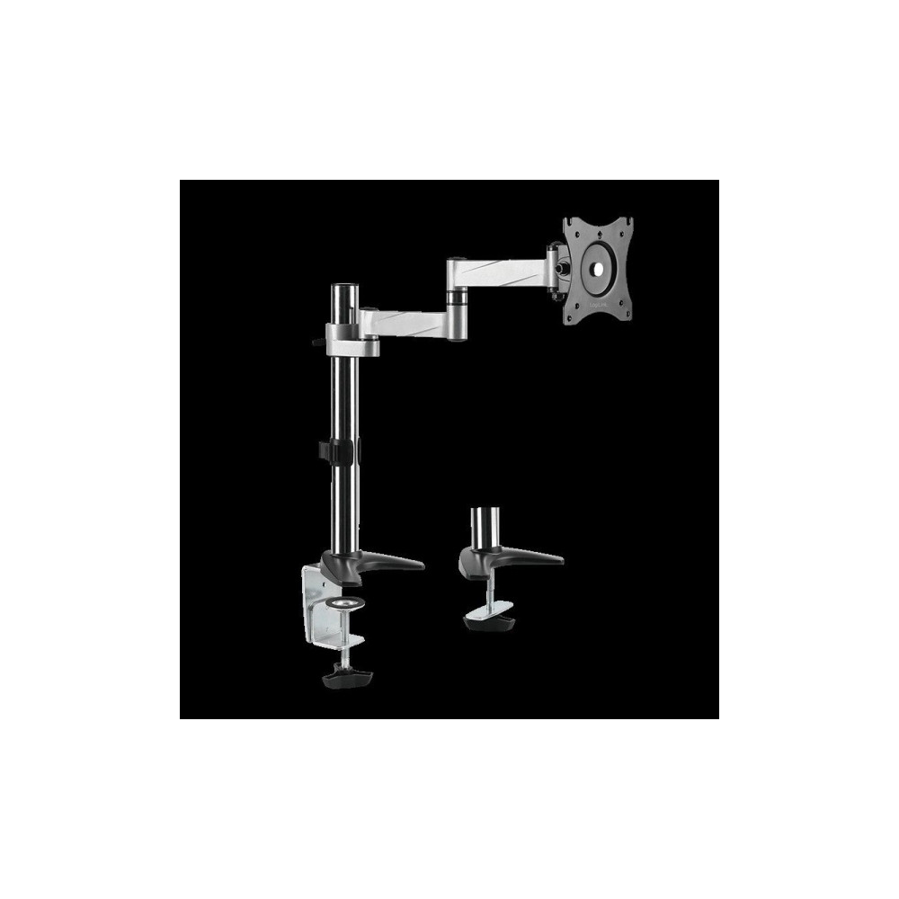 Produktbild för LogiLink monteringssats - justerbar arm - för Bildskärm - grå-metallic