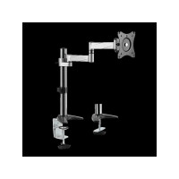 Produktbild för LogiLink monteringssats - justerbar arm - för Bildskärm - grå-metallic