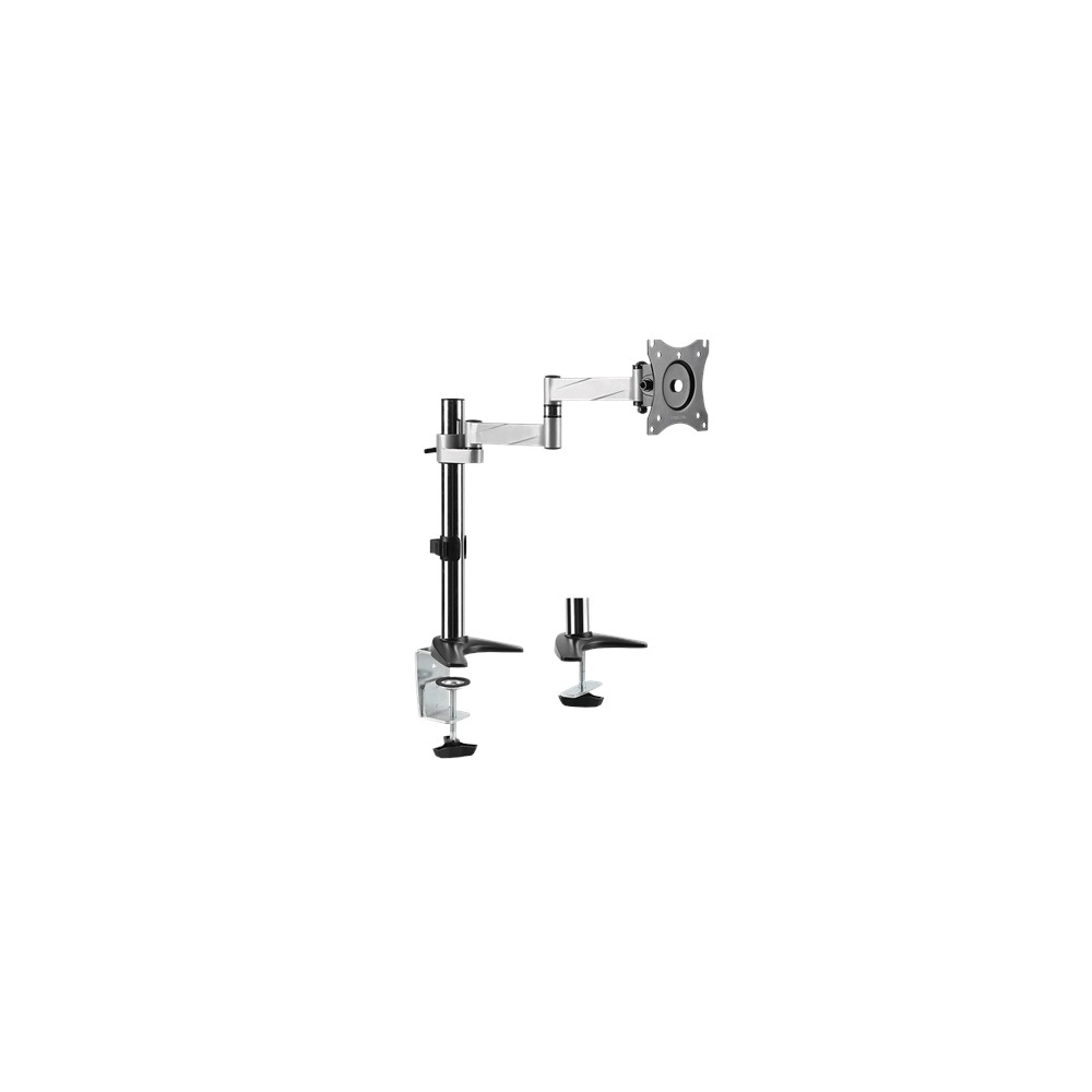 Produktbild för LogiLink monteringssats - justerbar arm - för Bildskärm - grå-metallic