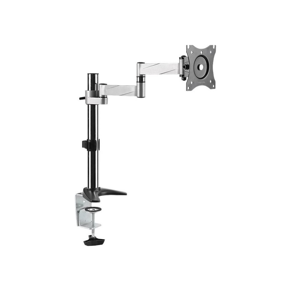 Produktbild för LogiLink monteringssats - justerbar arm - för Bildskärm - grå-metallic
