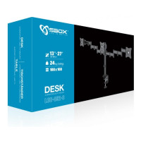 Produktbild för SBOX LCD-352/3, Klämma, 24 kg, 33 cm (13"), 68,6 cm (27"), 1...