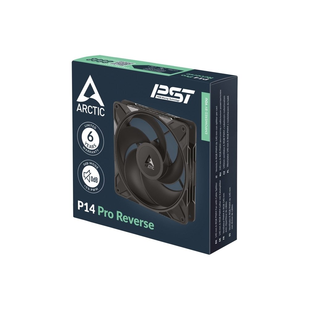 Produktbild för ARCTIC P14 Pro Reverse - lådfläkt
