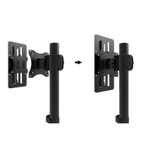 Produktbild för Multibrackets M VESA Monitor Slider monteringskomponent - för Bildskärm - svart