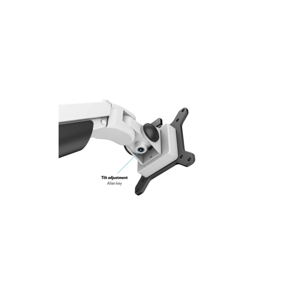 Produktbild för Multibrackets M VESA Gas Lift Arm Single monteringssats - för LCD-display - vit