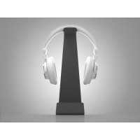 Produktbild för Multibrackets M Headset Holder monteringssats - för hörlurar/headset - svart