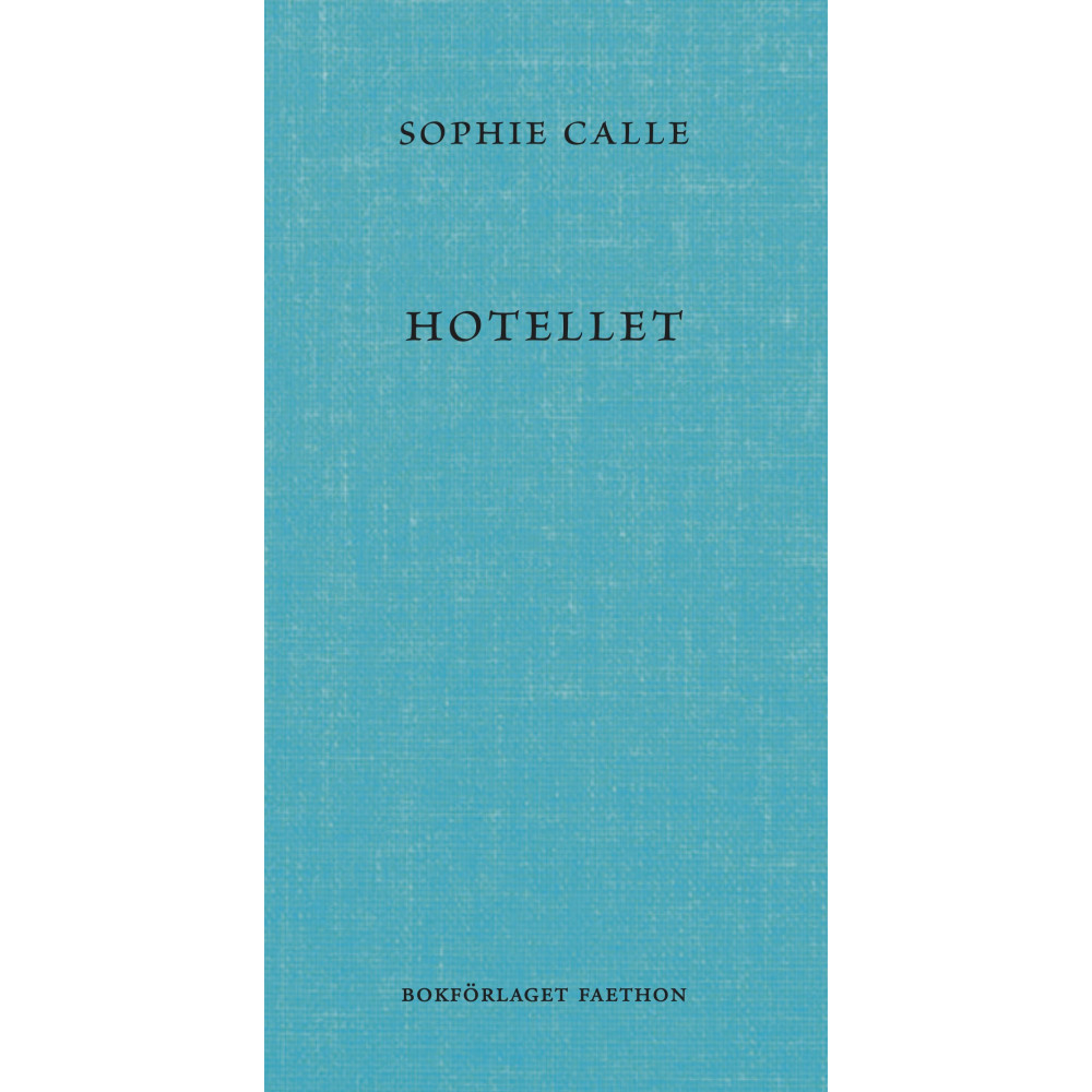 Produktbild för Hotellet (inbunden)