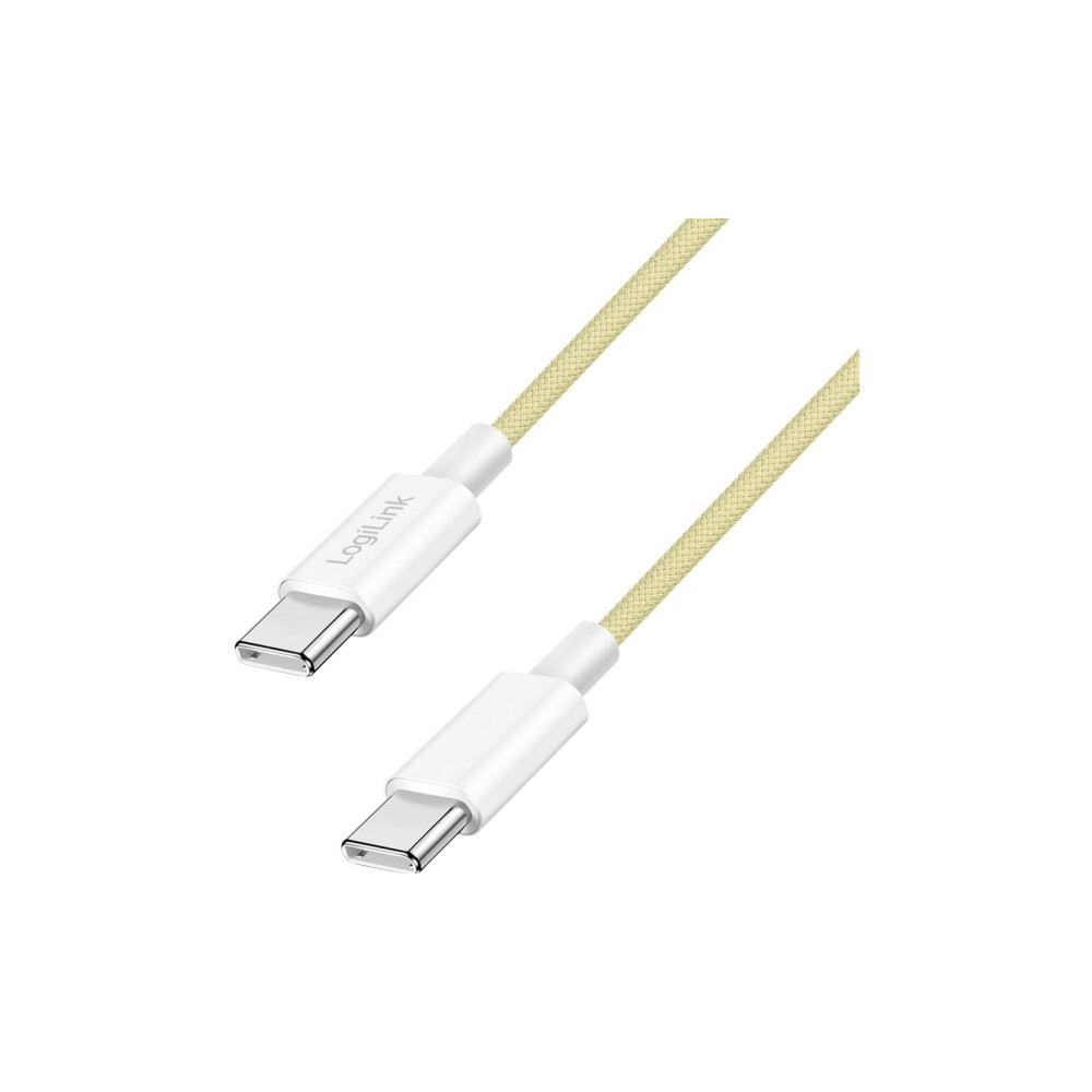 Produktbild för LogiLink CU0349, 1,5 m, USB C, USB C, USB 2.0, 0,48 Gbit/sek...