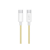 Produktbild för LogiLink CU0349, 1,5 m, USB C, USB C, USB 2.0, 0,48 Gbit/sek...