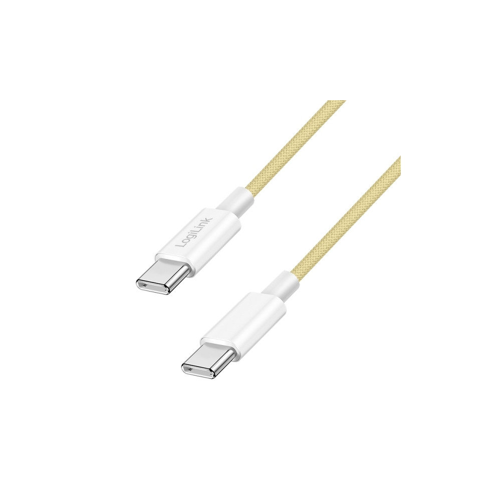 Produktbild för LogiLink CU0349, 1,5 m, USB C, USB C, USB 2.0, 0,48 Gbit/sek...