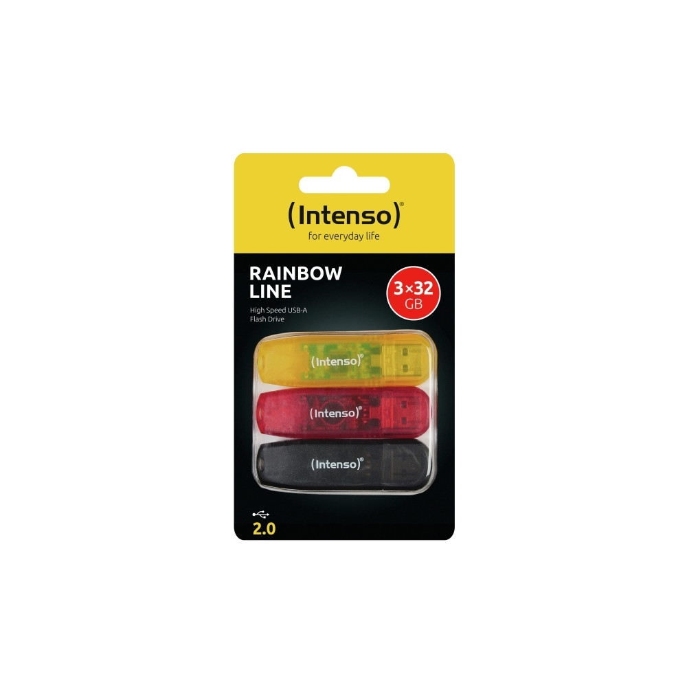Produktbild för Intenso Rainbow Line - USB flash-enhet - 32 GB