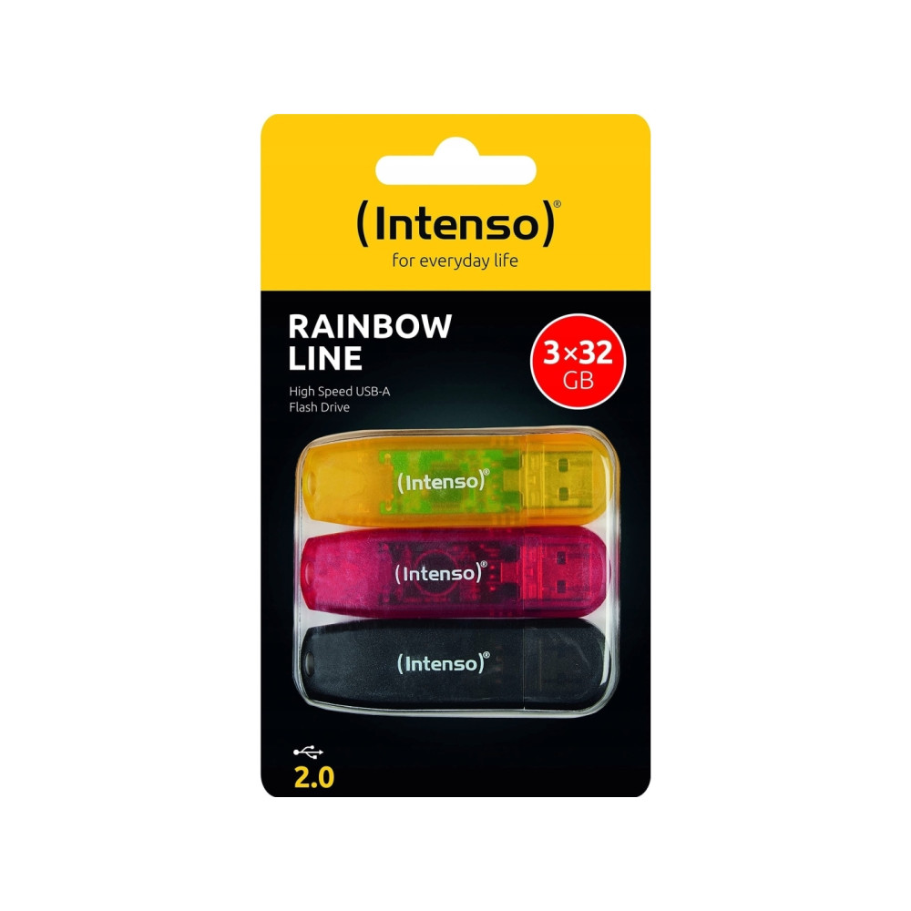 Produktbild för Intenso Rainbow Line - USB flash-enhet - 32 GB