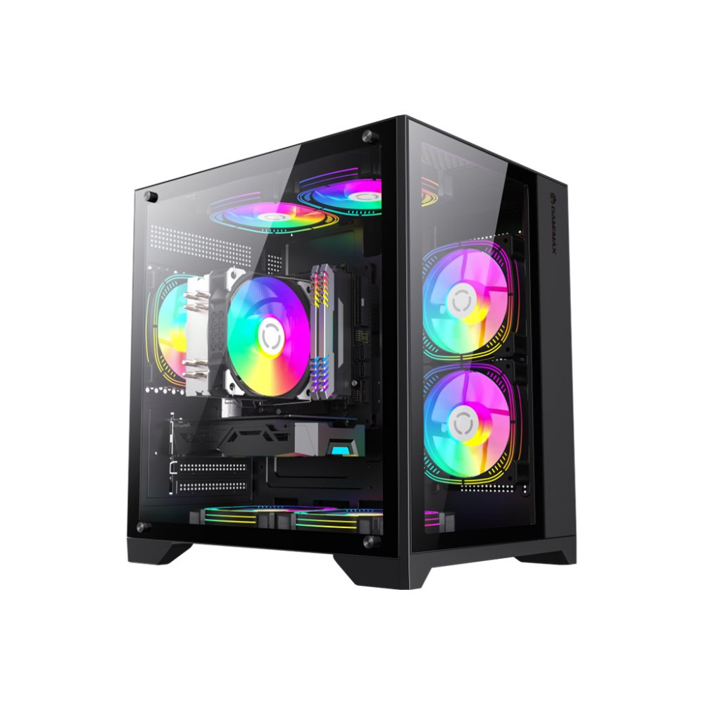 Produktbild för GameMax Infinity Mini BK - microATX - FlexATX