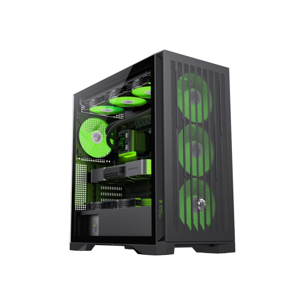 Produktbild för GameMax Titan LEADER 2 BK - mid tower - utökad ATX