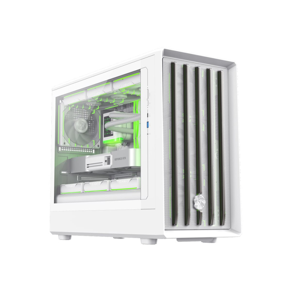 Produktbild för GameMax Legend CLAW 360 WH - mATX-fodral - micro ATX
