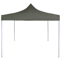Produktbild för Partytält Antracit 200 x 200 x 315 cm Oxford Tyg