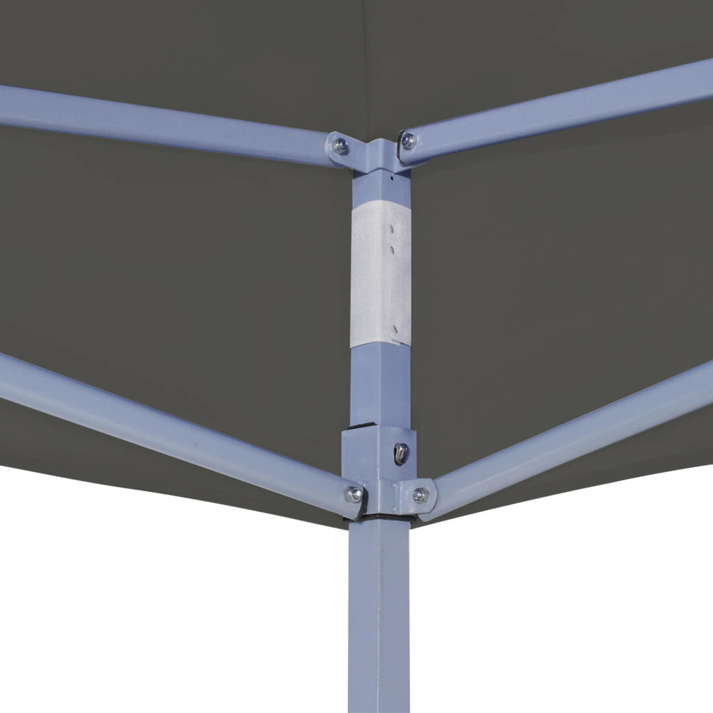 Produktbild för Partytält Antracit 200 x 200 x 315 cm Oxford Tyg