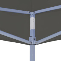 Produktbild för Partytält Antracit 200 x 200 x 315 cm Oxford Tyg